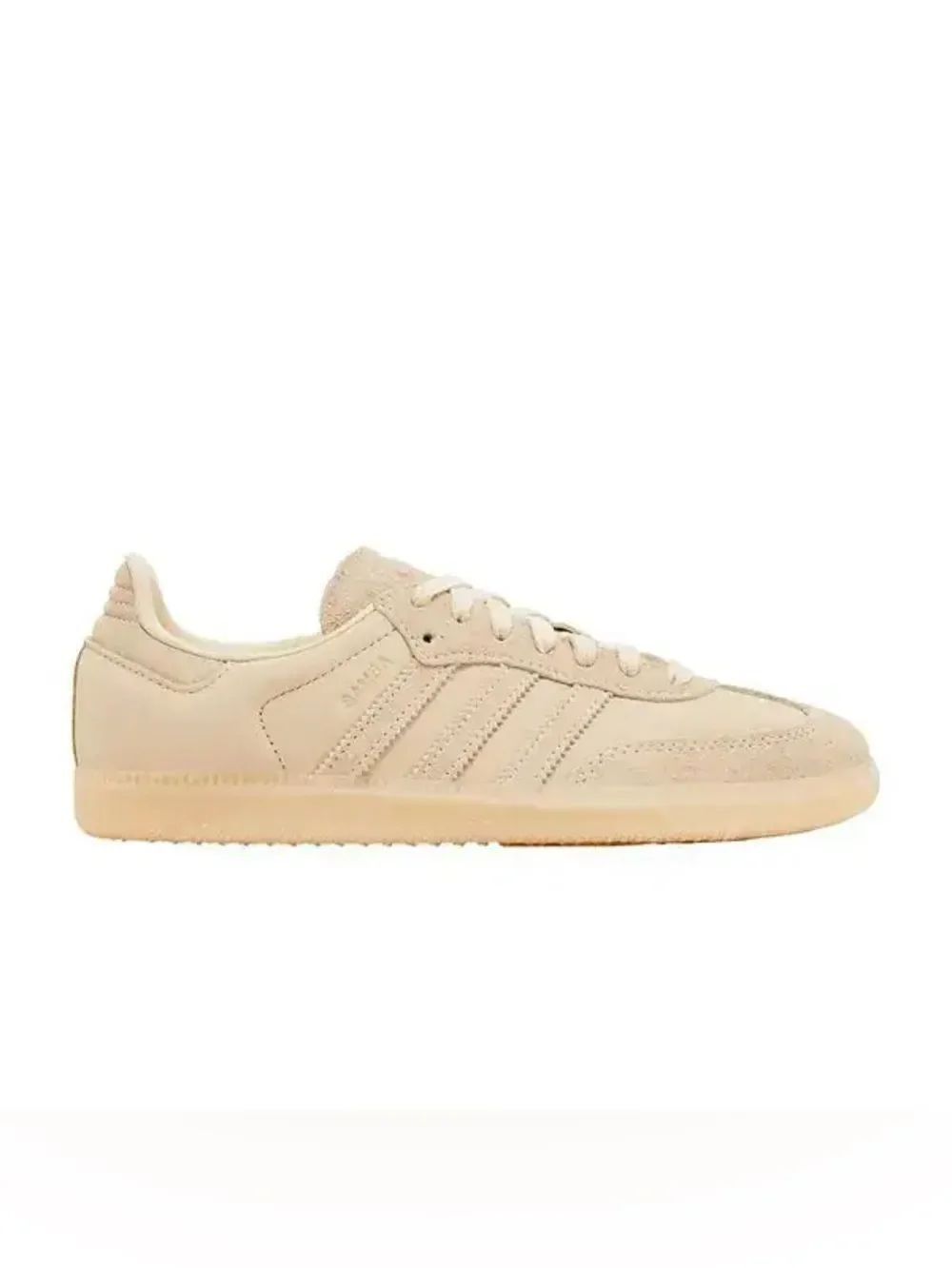 Adidas Samba OG Core Beige/Tan Leather Sneakers size 10.5